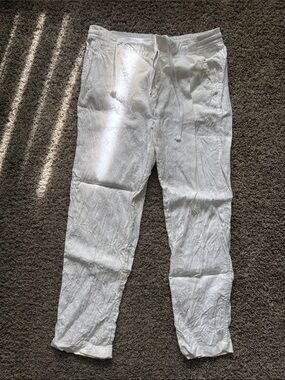 Men’s Panama Jack White 100% Linen Pants
